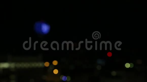 城市灯光视频的预览图