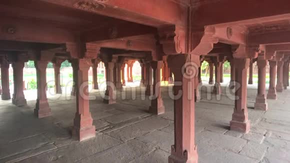印度FatehpurSikri古建筑从过去视频的预览图
