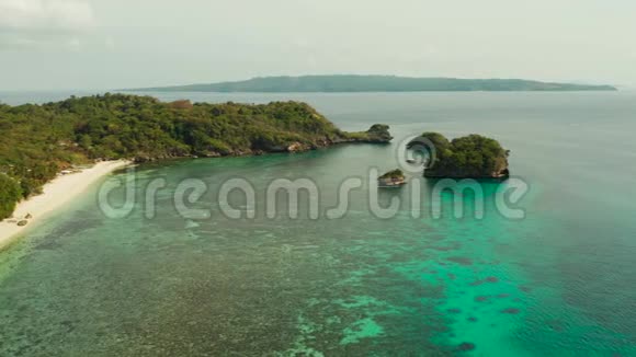 菲律宾长滩岛与Beah海景伊里根海滩视频的预览图