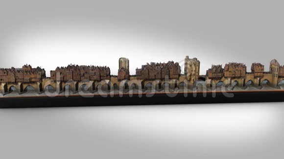 圣马格纳斯烈士伦敦桥模型旋转放大视频的预览图