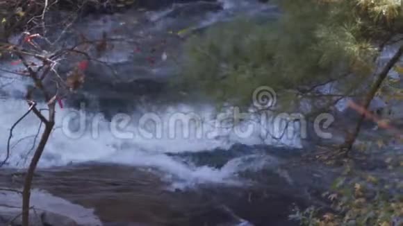 沿着塔卢拉河水流向左向右走6K潘视频的预览图