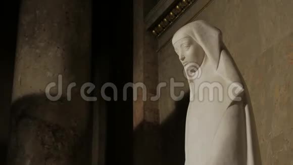 圣女天主教雕像视频的预览图