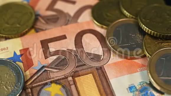 很漂亮的欧元钞票视频的预览图