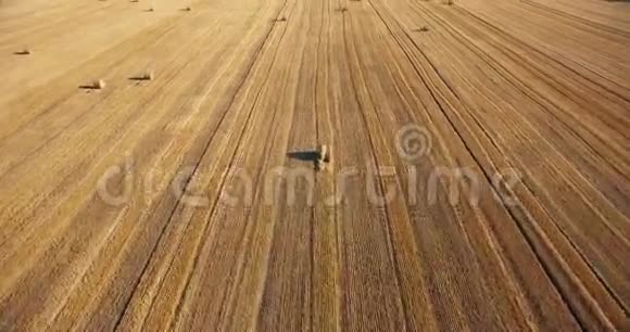 空中4k视频无人机田麦堆视频的预览图