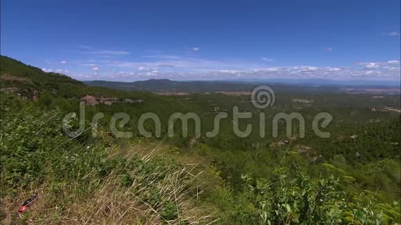 蒙特塞拉特山风景加泰罗尼亚西班牙视频的预览图