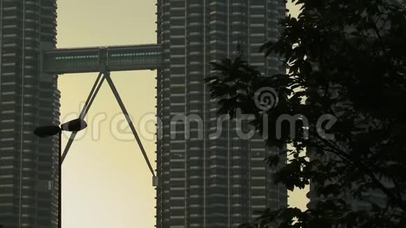 双子塔和大桥视频的预览图