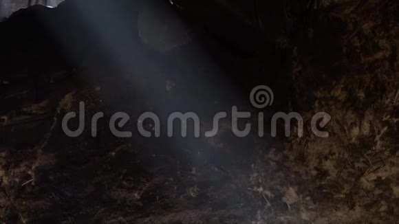 光束中可见的烟雾视频的预览图