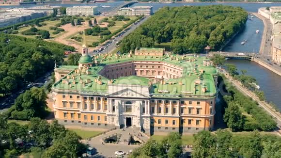 圣迈克尔圣彼得堡的城堡视频的预览图