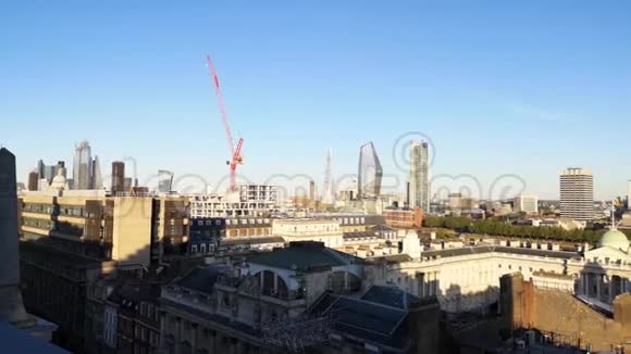 伦敦城市景观的时间流逝视频的预览图