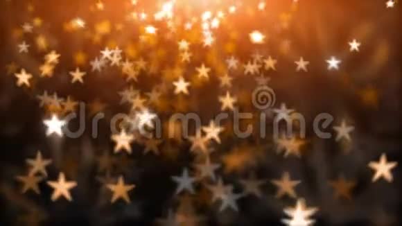 金色星光背景视频的预览图