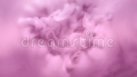 蒸汽效果动画淡烟云运动视频的预览图