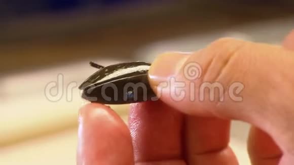 如何食用泰国炸黑甲壳虫视频的预览图