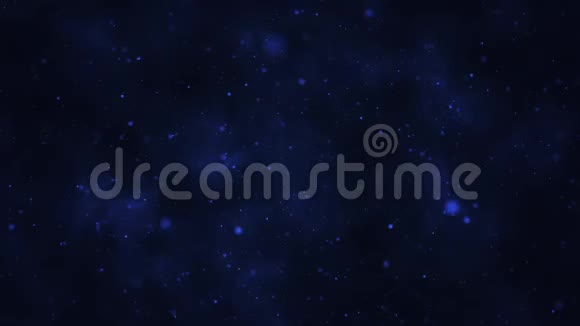明亮的星星在太空中飞翔银河系背景视频的预览图