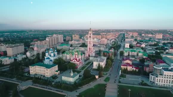 河岸上的修道院坦博夫Russia03视频的预览图