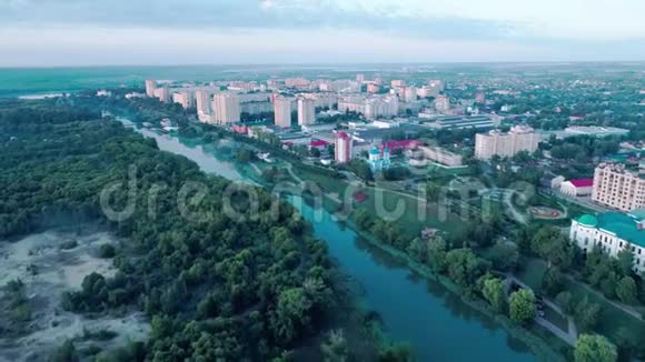 河岸上的修道院坦博夫Russia06视频的预览图