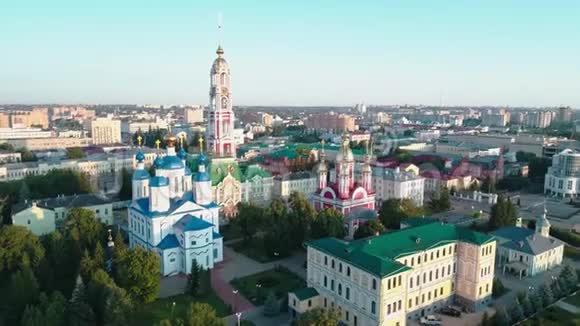 河岸上的修道院坦博夫Russia12视频的预览图