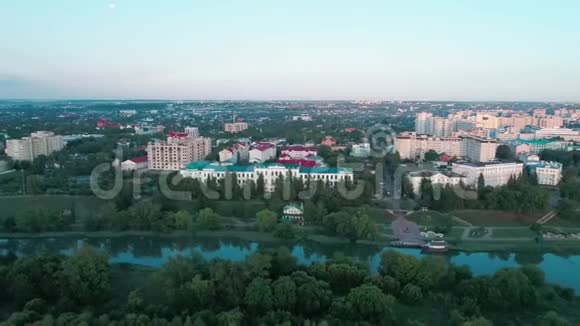 河岸上的修道院坦博夫Russia04视频的预览图