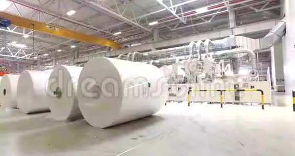 阿拉布加工厂工厂造纸造纸工业视频的预览图