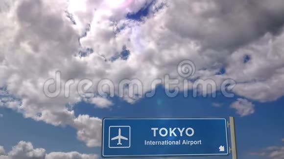 飞机在东京降落视频的预览图