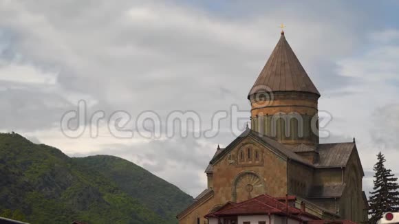 联合国教科文组织世界遗产Svetitskhoveli大教堂视频的预览图