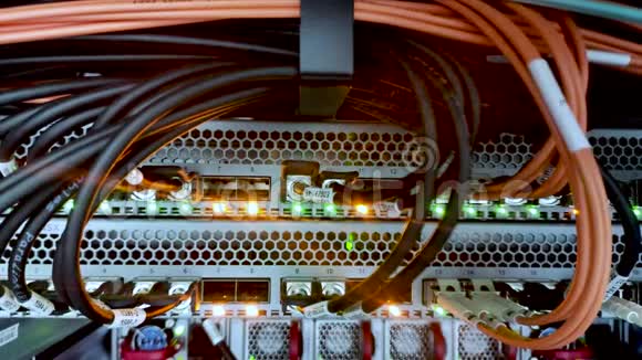 服务器机房光缆静态视频视频的预览图