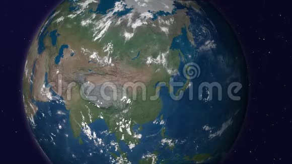 地球与月亮动画版本6亚洲视频的预览图