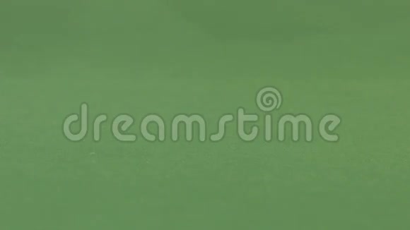 绿色背景上的鹰嘴豆慢动作特写镜头潘2射击视频的预览图