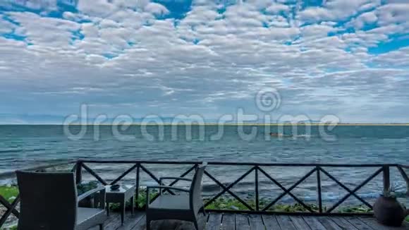 马拉维湖的壮观座椅和阳台视频的预览图