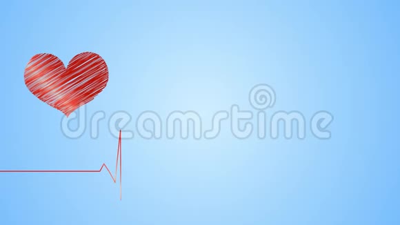 心脏的心脏电图视频的预览图