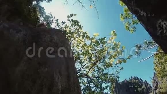 东南亚的自然峭壁视频的预览图