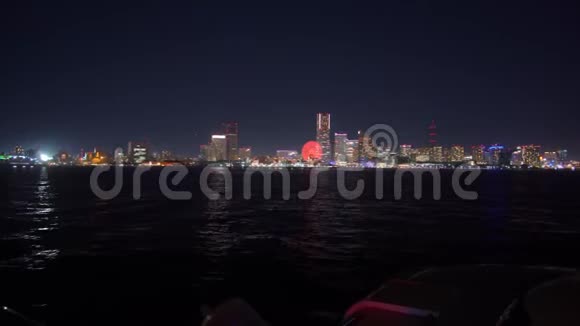 横滨的夜景视频的预览图
