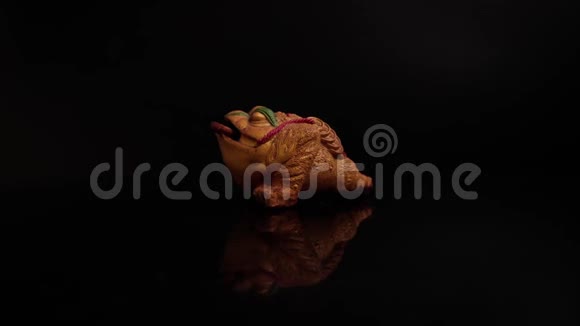 中国传统茶道蟾蜍身影视频的预览图