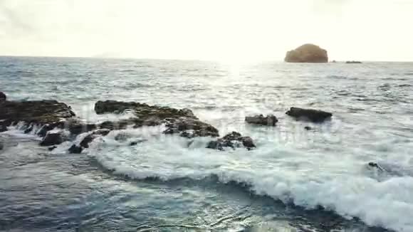 美丽的风景ChAATeaux半岛大特尔瓜德罗普加勒比视频的预览图