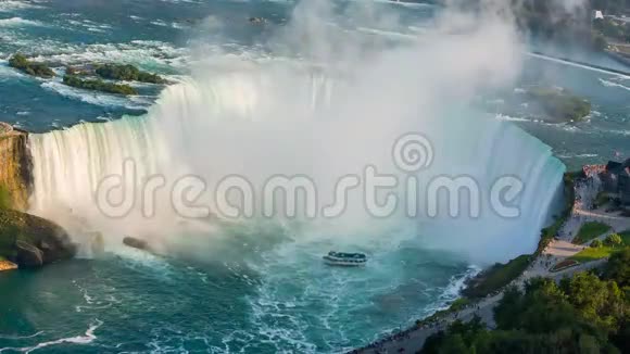 加拿大那边的尼亚加拉大瀑布视频的预览图