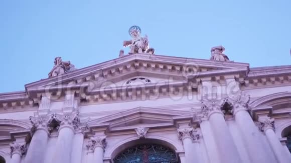 威尼斯的教堂视频的预览图