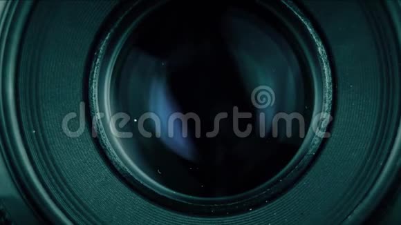摄像机镜头膜片镜头光圈焦距特写镜头视频的预览图