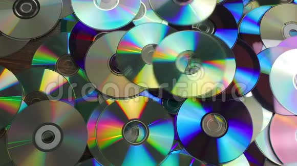 一堆的CD视频的预览图