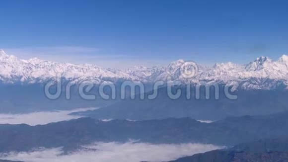 尼泊尔的喜马拉雅山视频的预览图