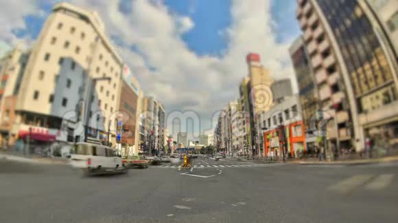 城市交通延时东京HDR视频的预览图