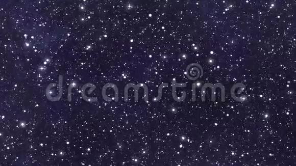 在天空背景上缓慢运动的夜星视频的预览图