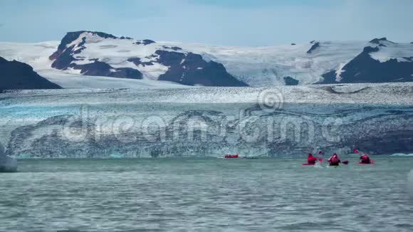 冰岛冒险皮划艇探险假期视频的预览图