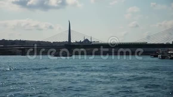 伊斯坦布尔跨海城市基础设施大桥视频的预览图