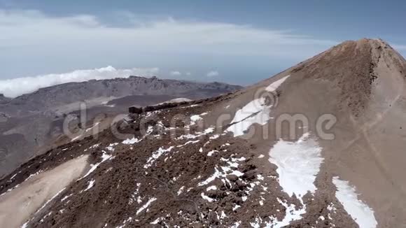 美丽的泰德火山全景西班牙视频的预览图