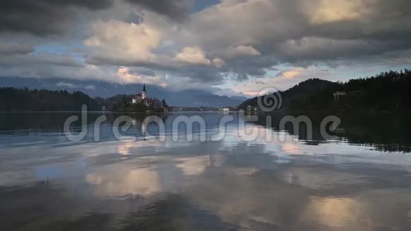 斯洛文尼亚的布莱德湖视频的预览图