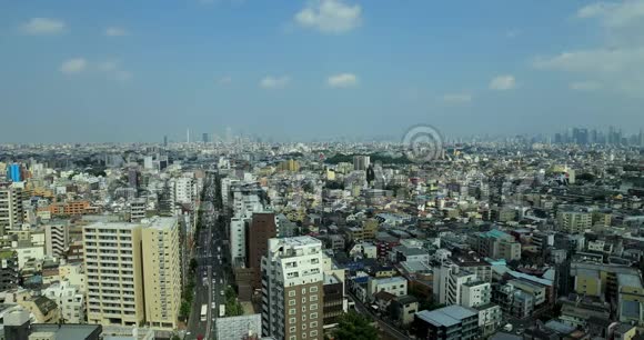 东京尼里玛市区的全景白天拍摄视频的预览图