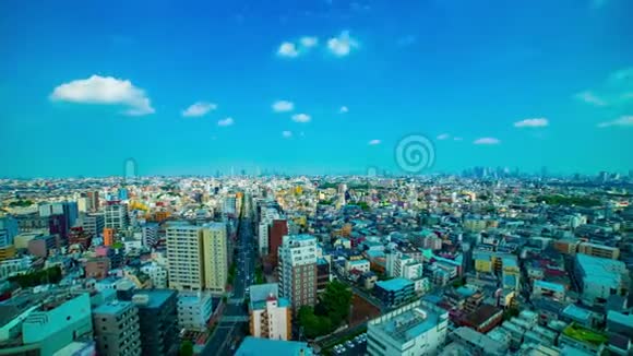 东京内里玛市城市全景的时间推移视频的预览图