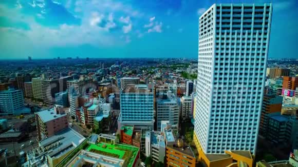 东京内里玛市城市全景的时间推移视频的预览图