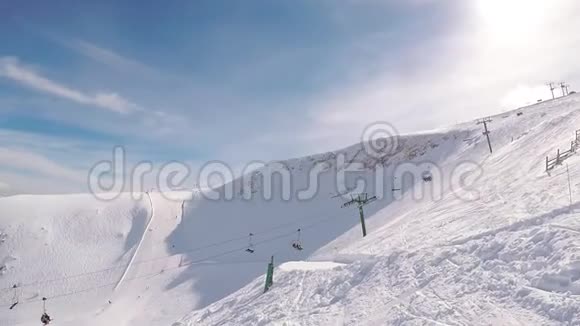 西班牙比利牛斯山滑雪马塞拉视频的预览图
