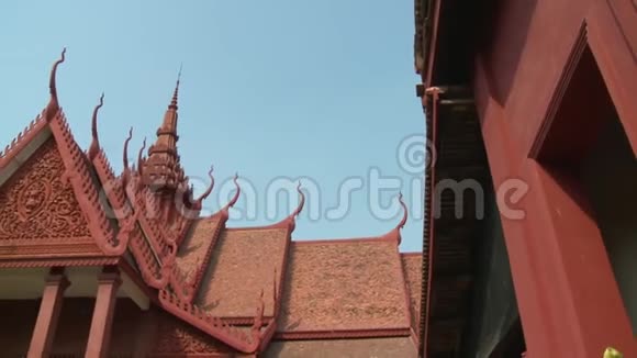 金边柬埔寨国家博物馆门面视频的预览图