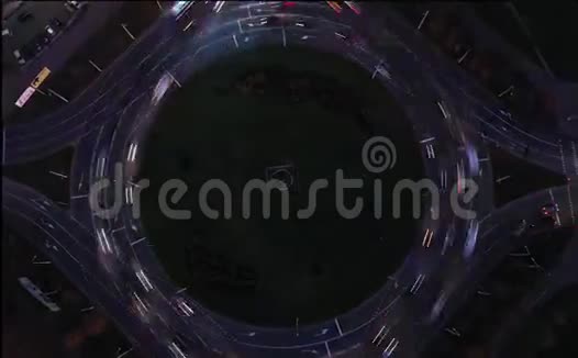 超透夜城市交通视频视频的预览图